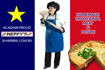 Heppy's Pie flag with Corrine